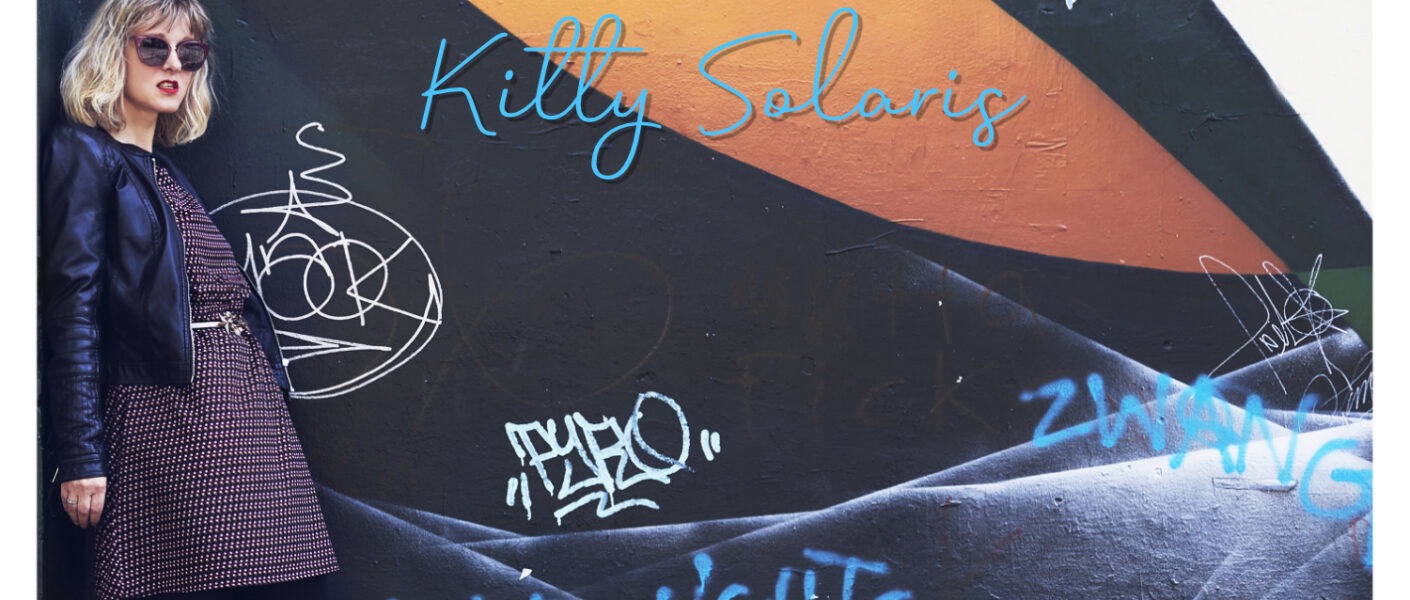 Kitty Solaris new album "Modern Mantra" album cover.